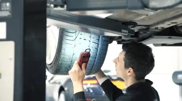 Tyre check sulhamstead